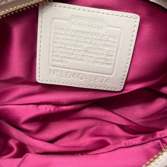 COACH - Canvas & Leather Purse - Picture 3 of 4